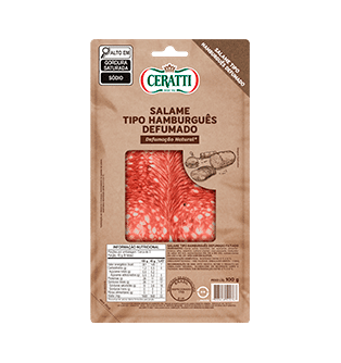 Salame Tipo Hamburgues Fatiado