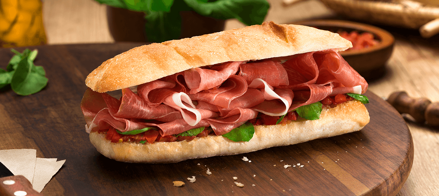 Lanche Catalão de Presunto Cru Espanhol Ceratti
