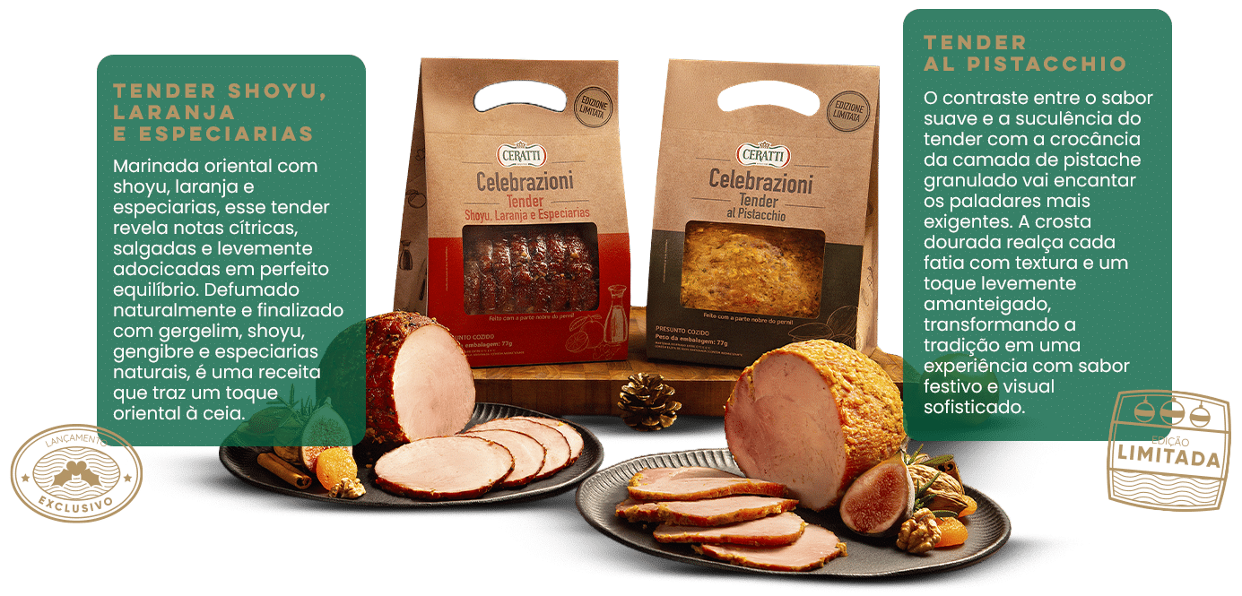 A Família Tender Ceratti Aumentou