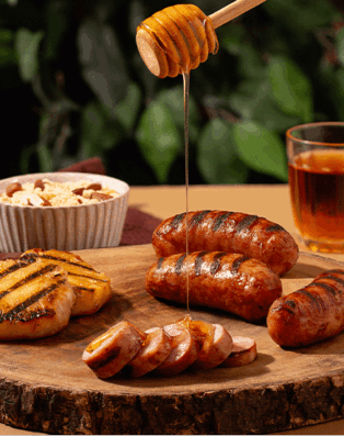 Linguiça Cachaça & Mel