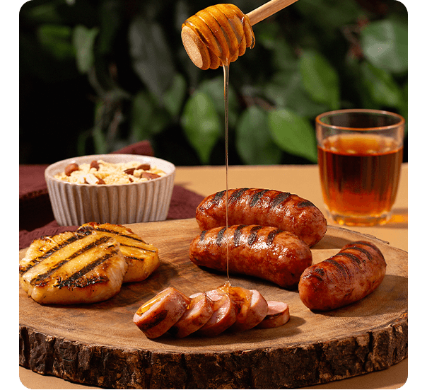Linguiça Cachaça & Mel