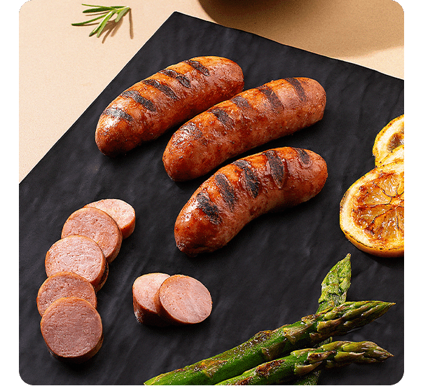 Linguiça Limão Siciliano e Alecrim