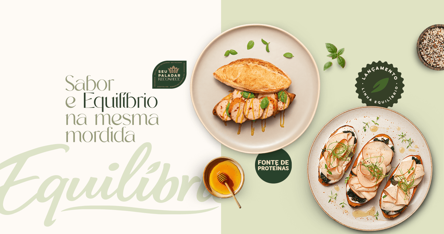 Sabor e Equilíbrio na mesma mordida