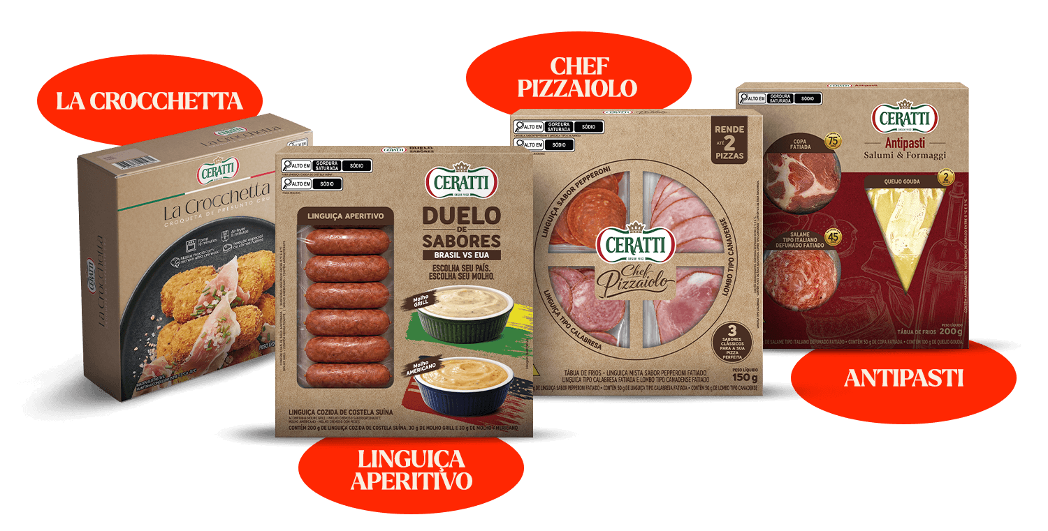 Conheça a Linha Completa de Snacks Ceratti
